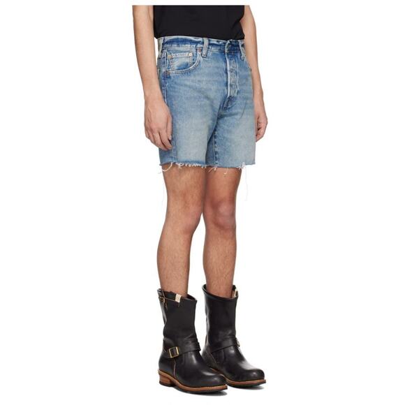 NWT Vintage Levis Blue 501 '93 shorts NWT size 38 - Picture 3 of 9